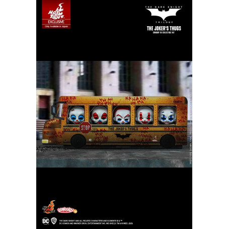 Hot Toys - Batman The Dark Knight Trilogy - Die Schläger des Jokers 5er-Set - Cosbaby - 9cm