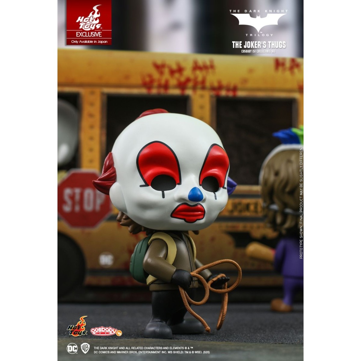 Hot Toys - Batman The Dark Knight Trilogy - Die Schläger des Jokers 5er-Set - Cosbaby - 9cm