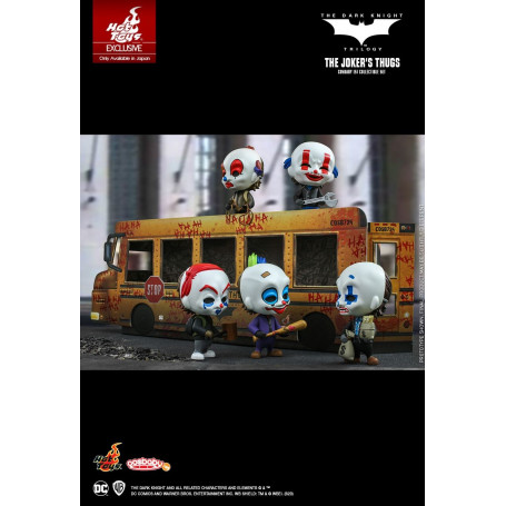 Hot Toys - Batman The Dark Knight Trilogy - Die Schläger des Jokers 5er-Set - Cosbaby - 9cm