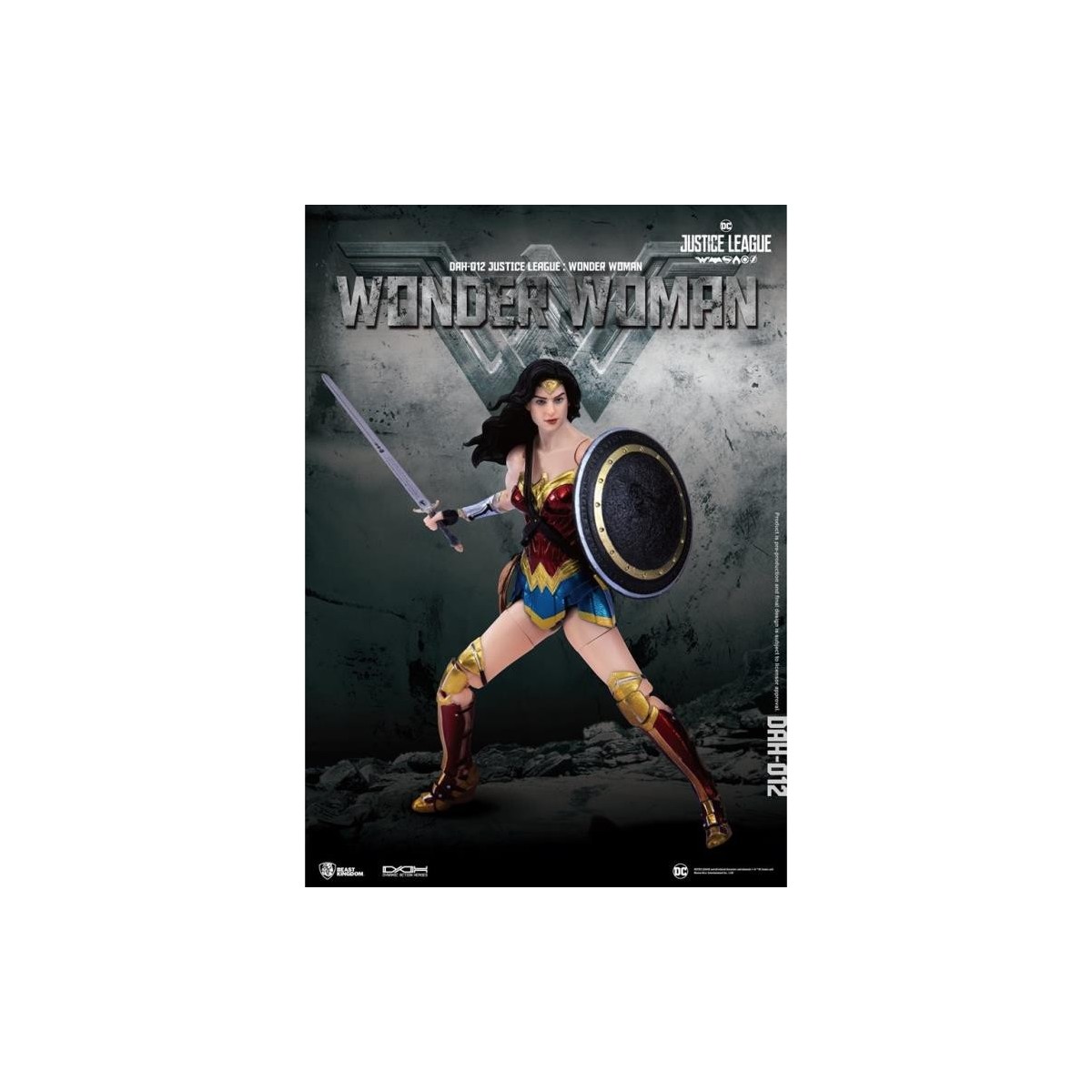 Beast Kingdom - Wonder Woman Justice League - Dynamic Action Heroes Figur 1/9