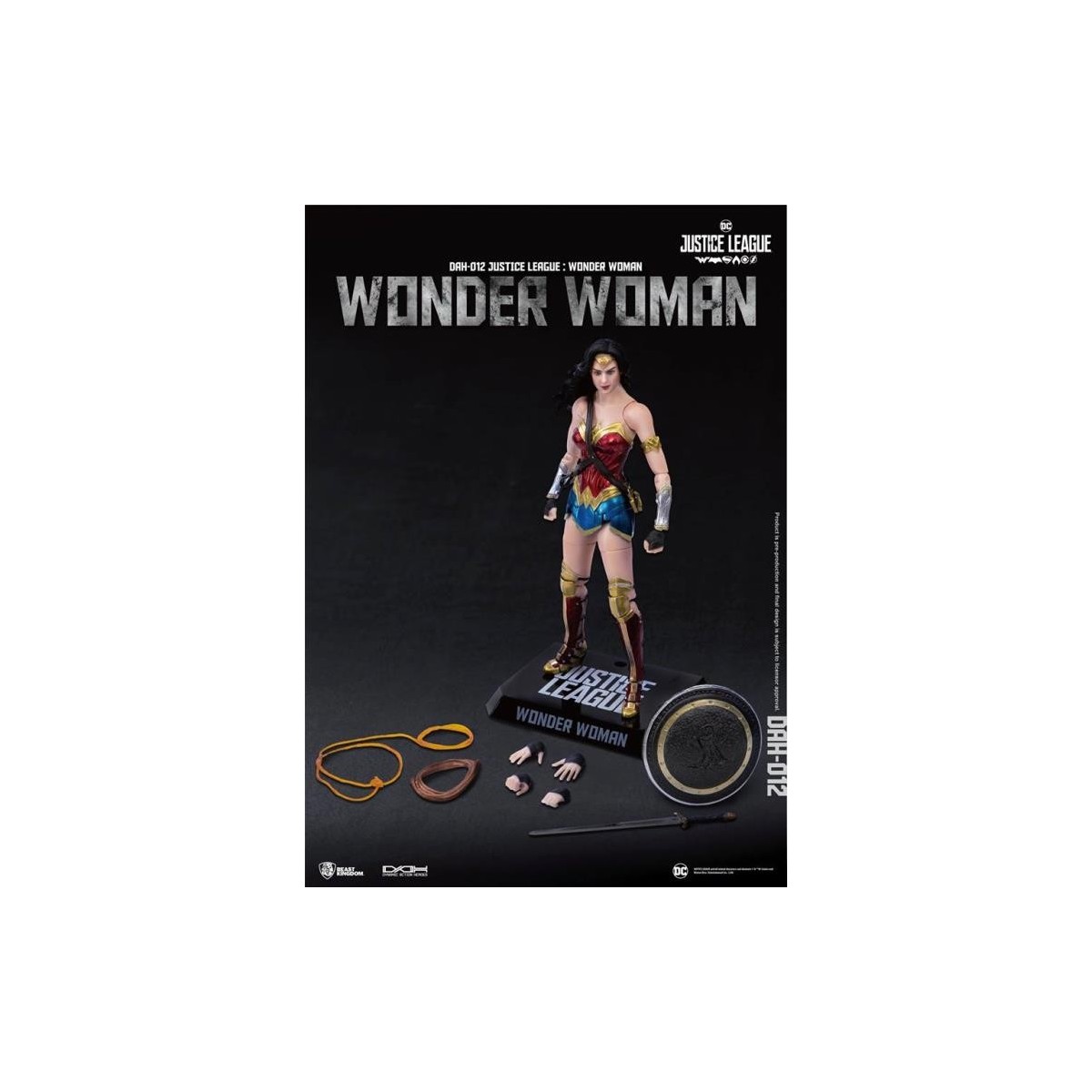 Beast Kingdom - Wonder Woman Justice League - Dynamic Action Heroes Figur 1/9