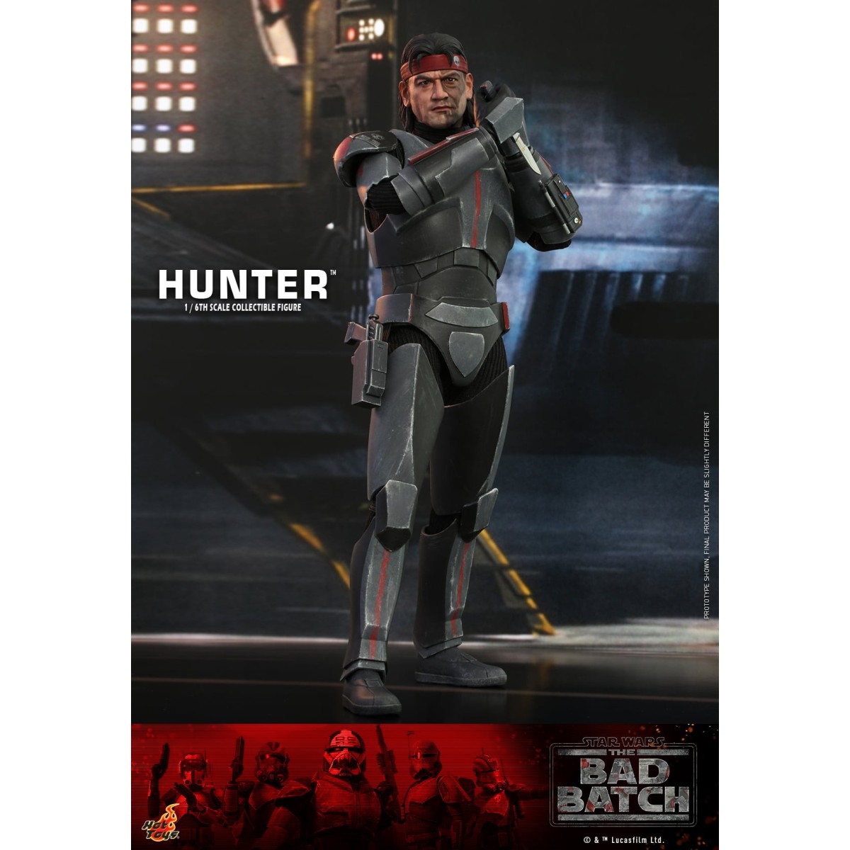 Hot Toys Star Wars - Jäger - Die schlechte Charge 1/6