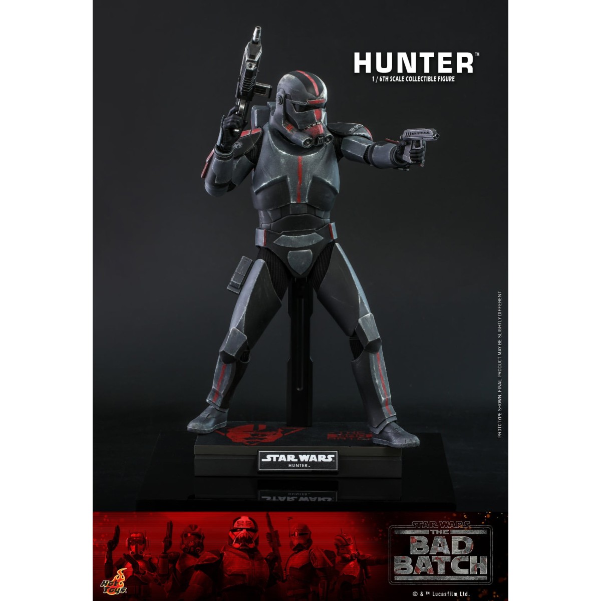 Hot Toys Star Wars - Jäger - Die schlechte Charge 1/6