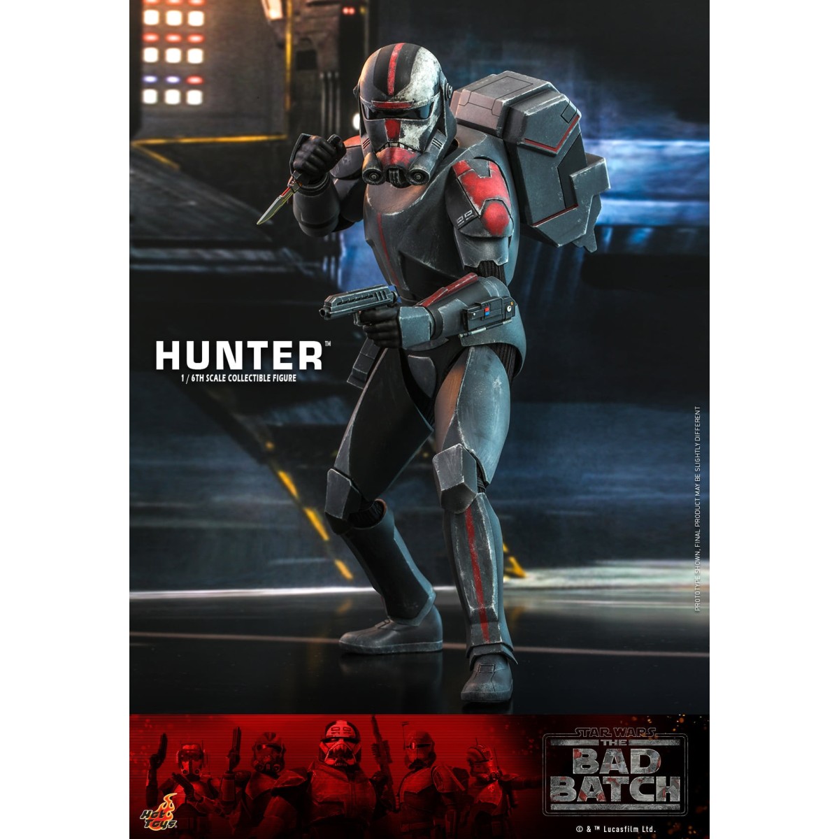 Hot Toys Star Wars - Jäger - Die schlechte Charge 1/6