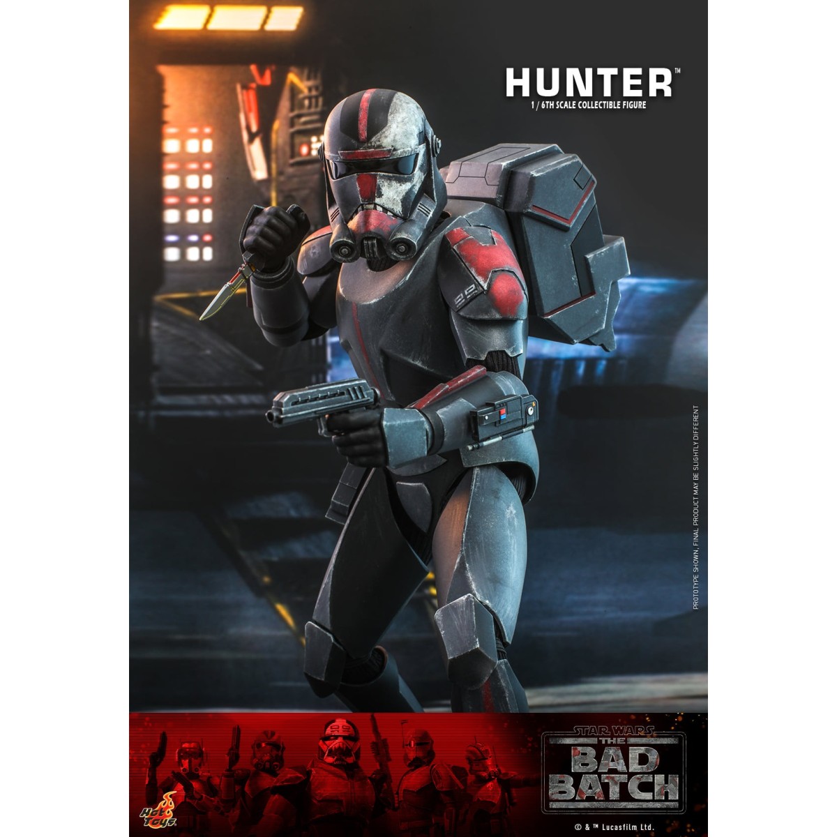 Hot Toys Star Wars - Jäger - Die schlechte Charge 1/6