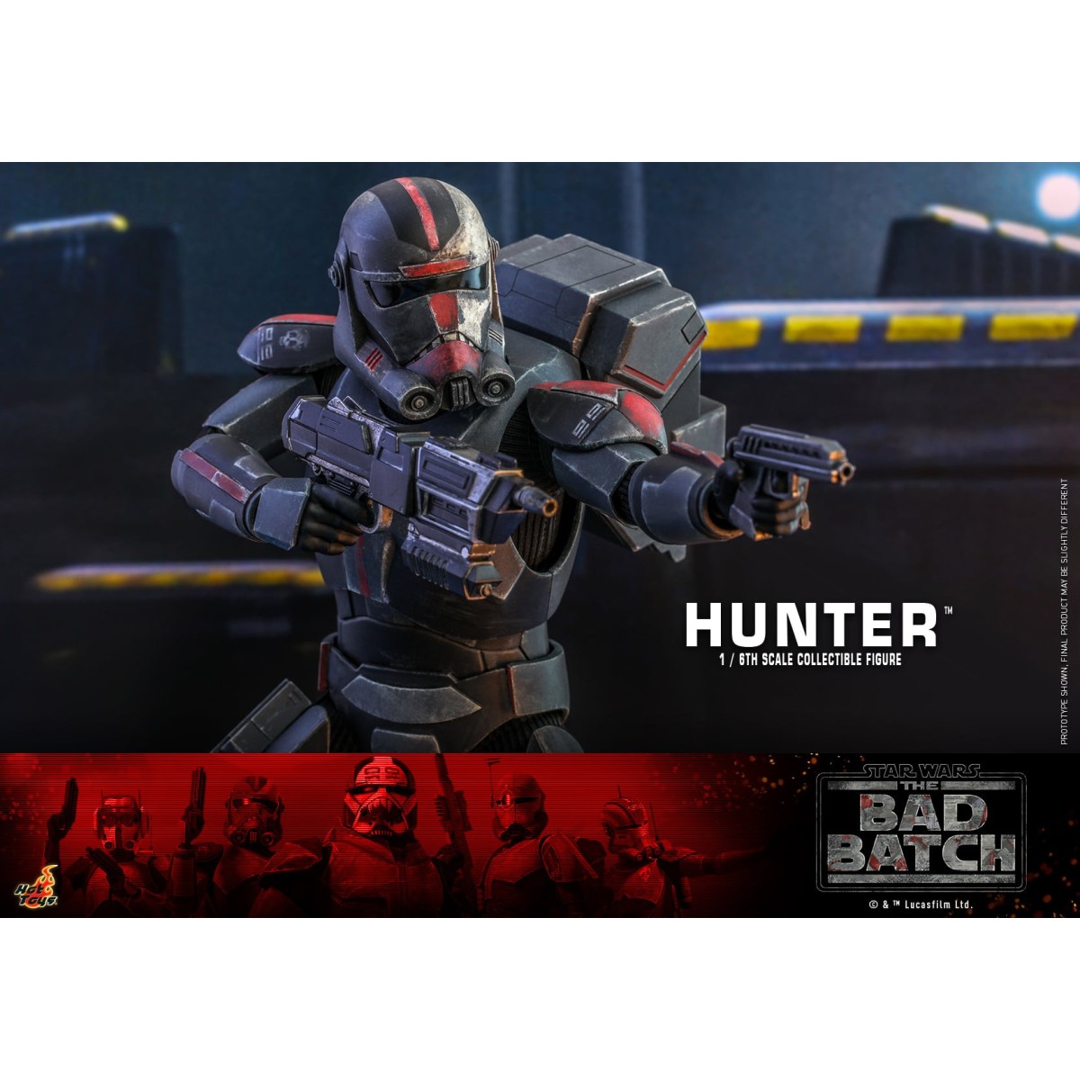 Hot Toys Star Wars - Jäger - Die schlechte Charge 1/6
