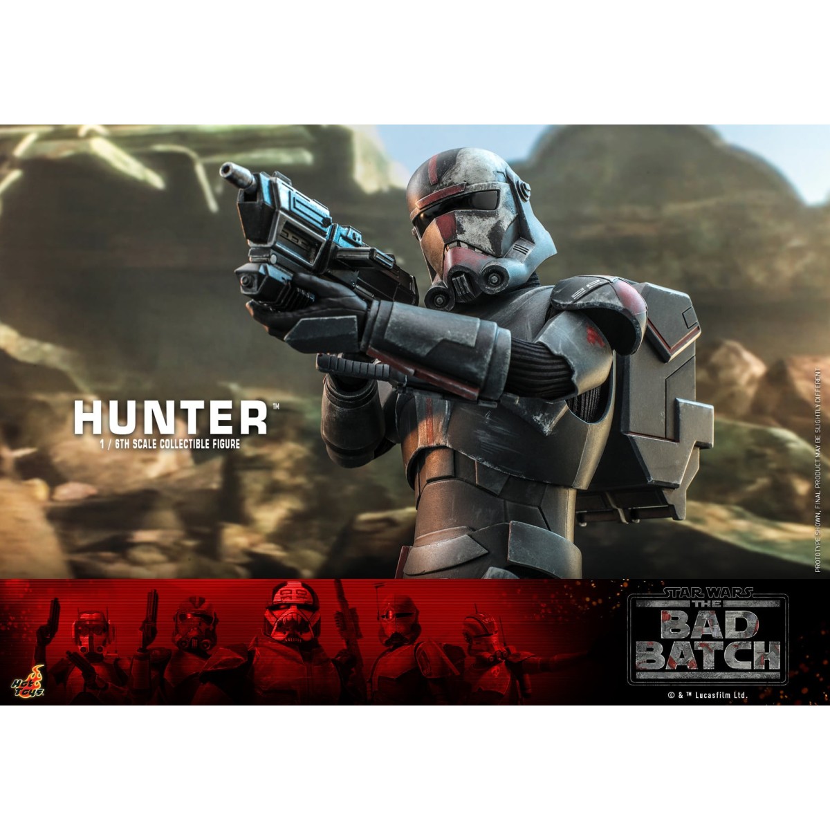 Hot Toys Star Wars - Jäger - Die schlechte Charge 1/6