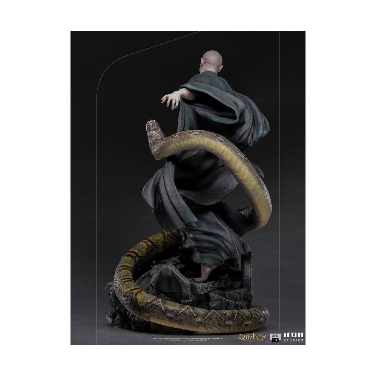 Iron Studios - Legacy Replica Statue 1/4 Voldemort & Nagini - Harry Potter