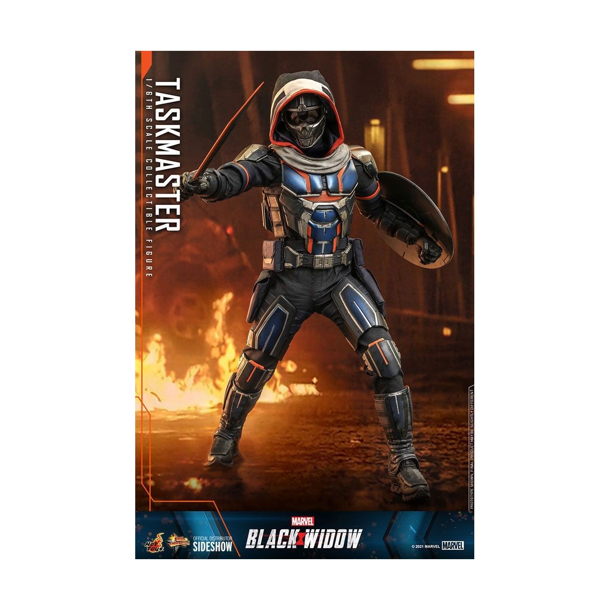 Hot Toys Taskmaster - Black Widow Film Meisterwerk 1/6