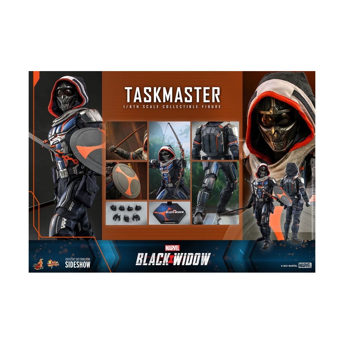 Hot Toys Taskmaster - Black Widow Film Meisterwerk 1/6