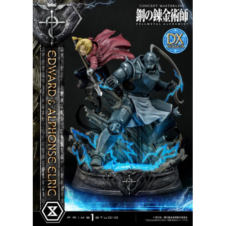 Prime 1 Studio - Edward & Alphonse Elric Deluxe Version Full Metal Alchemist Statue 1/6