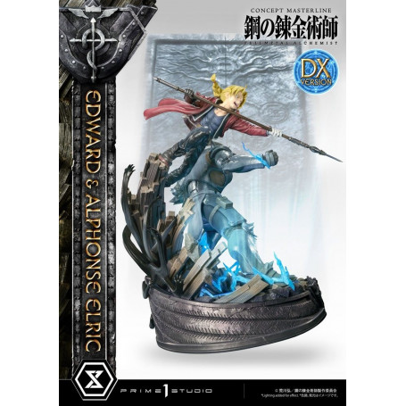 Prime 1 Studio - Edward & Alphonse Elric Deluxe Version Full Metal Alchemist Statue 1/6