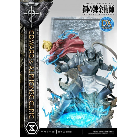 Prime 1 Studio - Edward & Alphonse Elric Deluxe Version Full Metal Alchemist Statue 1/6