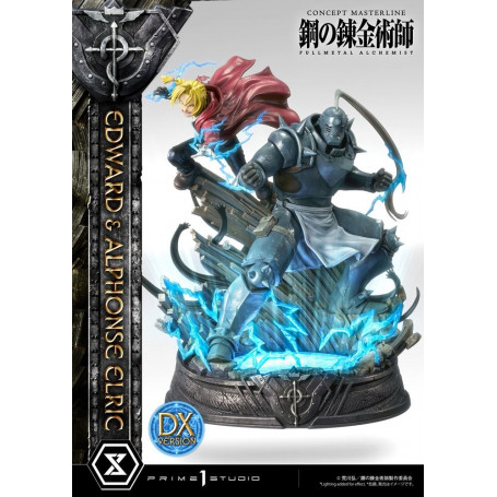 Prime 1 Studio - Edward & Alphonse Elric Deluxe Version Full Metal Alchemist Statue 1/6
