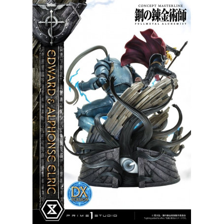 Prime 1 Studio - Edward & Alphonse Elric Deluxe Version Full Metal Alchemist Statue 1/6