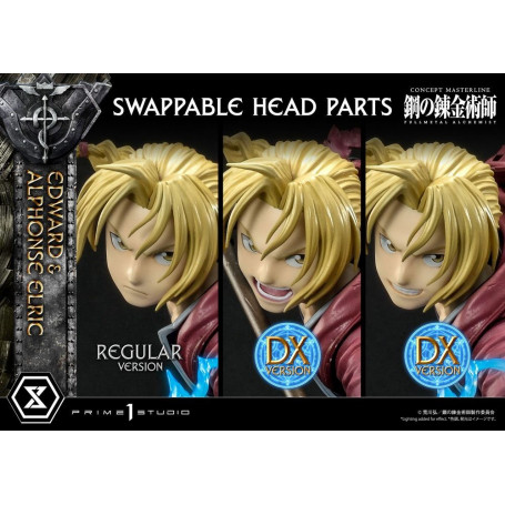 Prime 1 Studio - Edward & Alphonse Elric Deluxe Version Full Metal Alchemist Statue 1/6