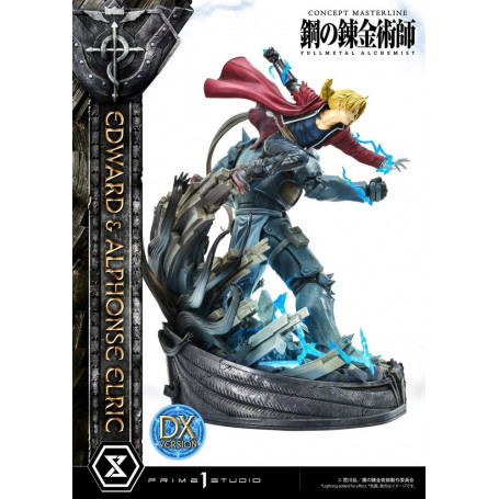 Prime 1 Studio - Edward & Alphonse Elric Deluxe Version Full Metal Alchemist Statue 1/6