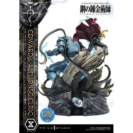 Prime 1 Studio - Edward & Alphonse Elric Deluxe Version Full Metal Alchemist Statue 1/6