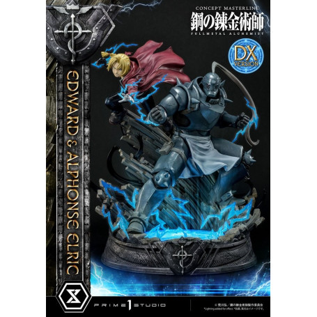 Prime 1 Studio - Edward & Alphonse Elric Deluxe Version Full Metal Alchemist Statue 1/6