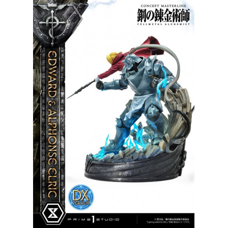 Prime 1 Studio - Edward & Alphonse Elric Deluxe Version Full Metal Alchemist Statue 1/6