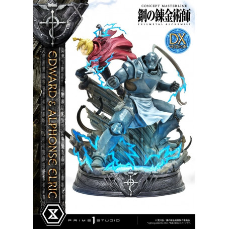 Prime 1 Studio - Edward & Alphonse Elric Deluxe Version Full Metal Alchemist Statue 1/6