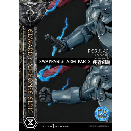 Prime 1 Studio - Edward & Alphonse Elric Deluxe Version Full Metal Alchemist Statue 1/6