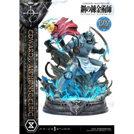Prime 1 Studio - Edward & Alphonse Elric Deluxe Version Full Metal Alchemist Statue 1/6