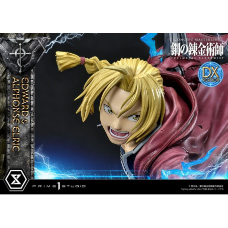 Prime 1 Studio - Edward & Alphonse Elric Deluxe Version Full Metal Alchemist Statue 1/6