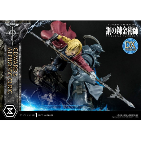 Prime 1 Studio - Edward & Alphonse Elric Deluxe Version Full Metal Alchemist Statue 1/6