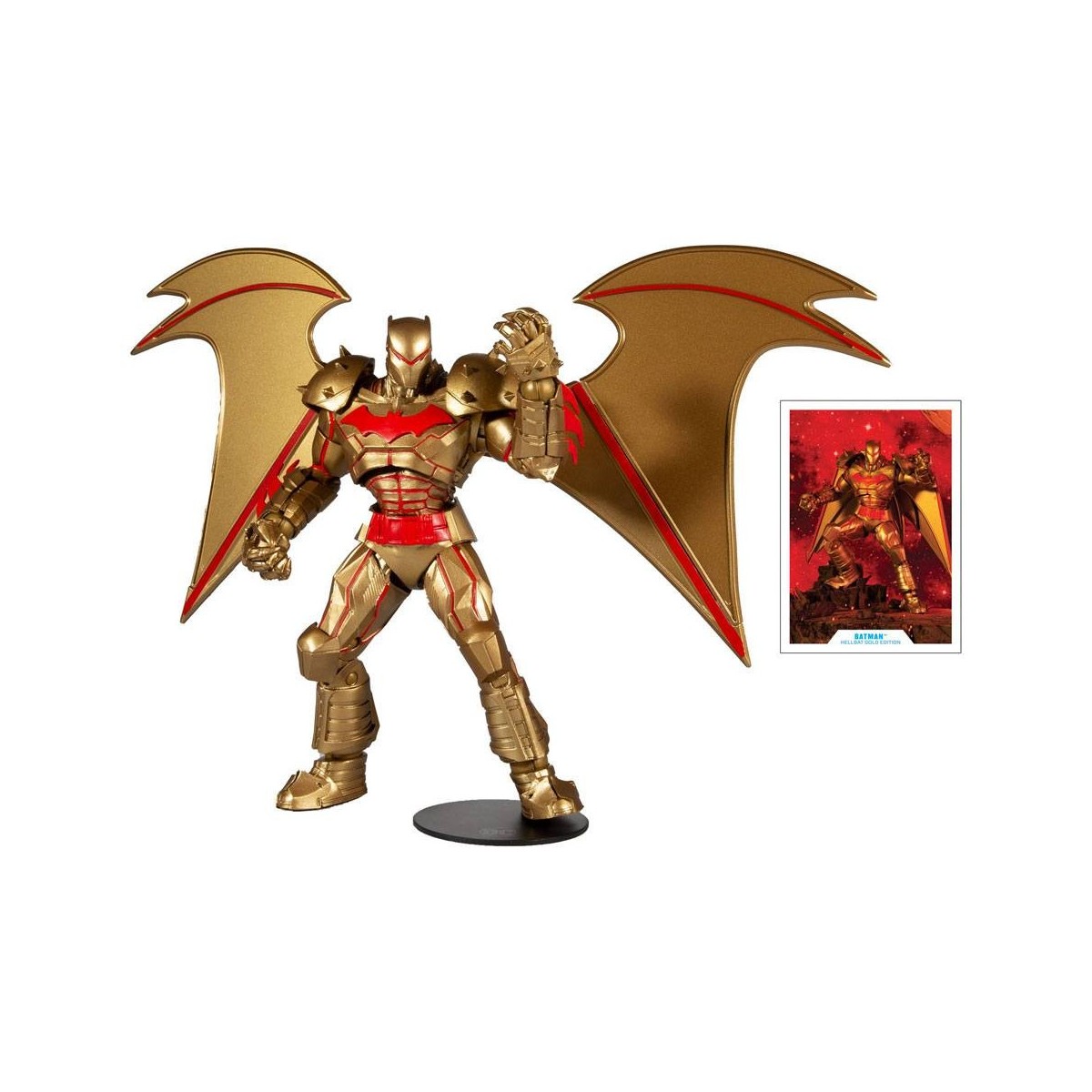 Mc Farlane - DC Multiverse - Hellbat Anzug (Gold Edition) 1/12