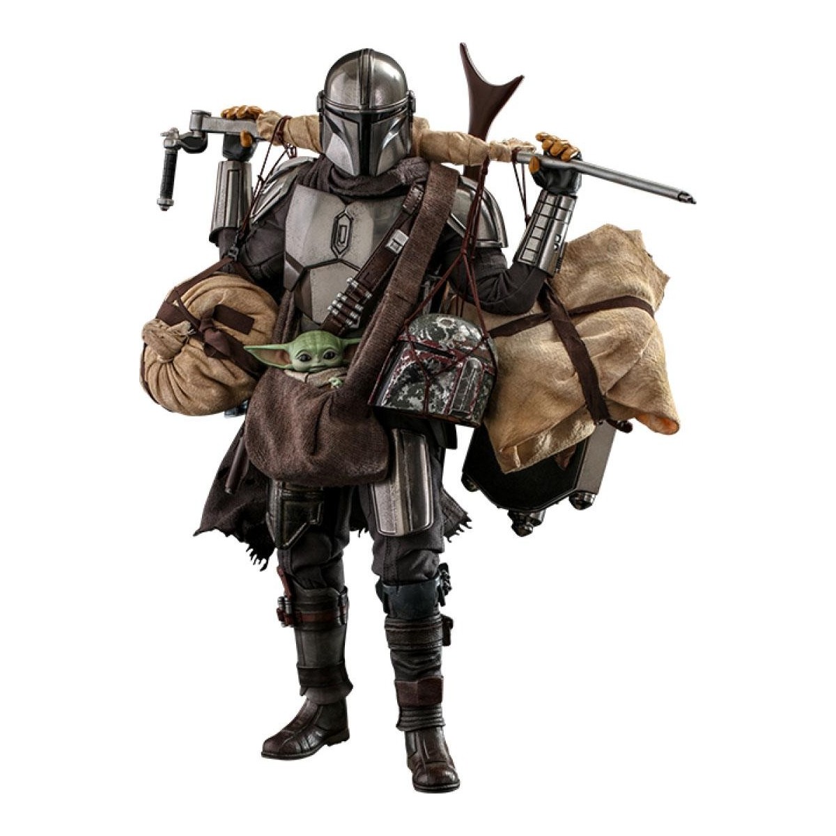 Hot Toys Star Wars - Der Mandalorianer und das Kind Deluxe