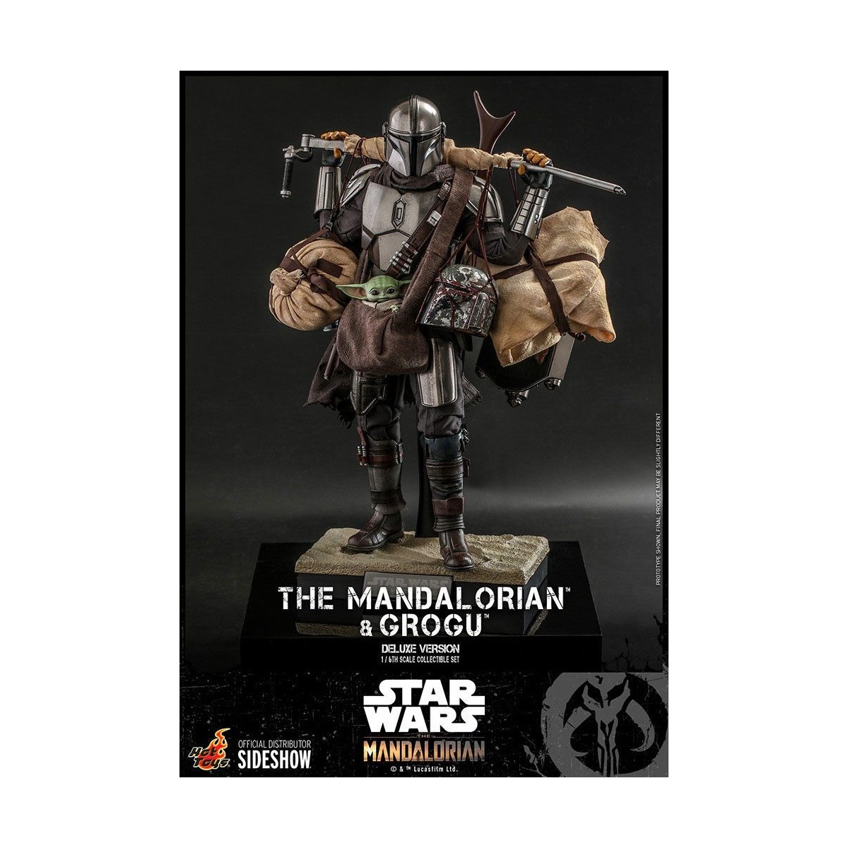 Hot Toys Star Wars - Der Mandalorianer und das Kind Deluxe