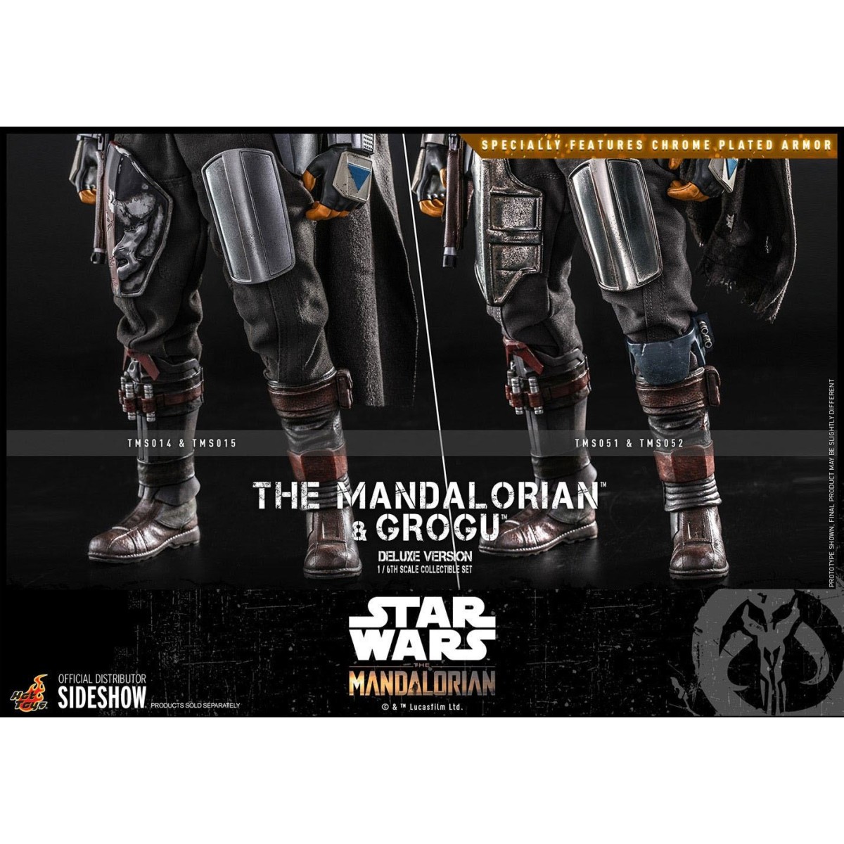 Hot Toys Star Wars - Der Mandalorianer und das Kind Deluxe
