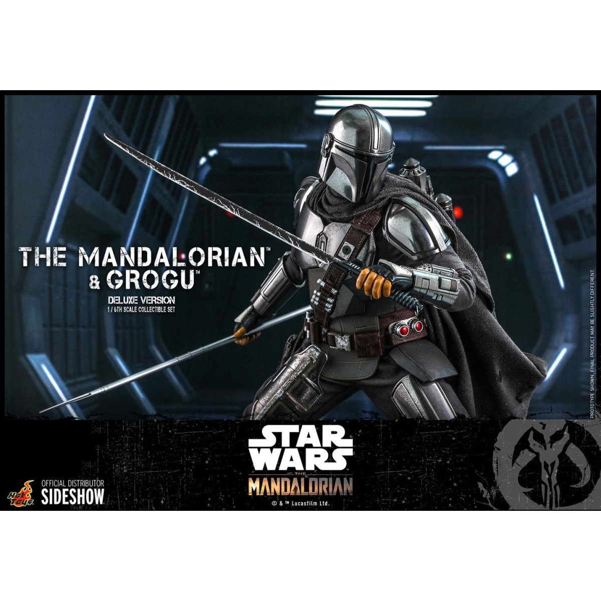 Hot Toys Star Wars - Der Mandalorianer und das Kind Deluxe