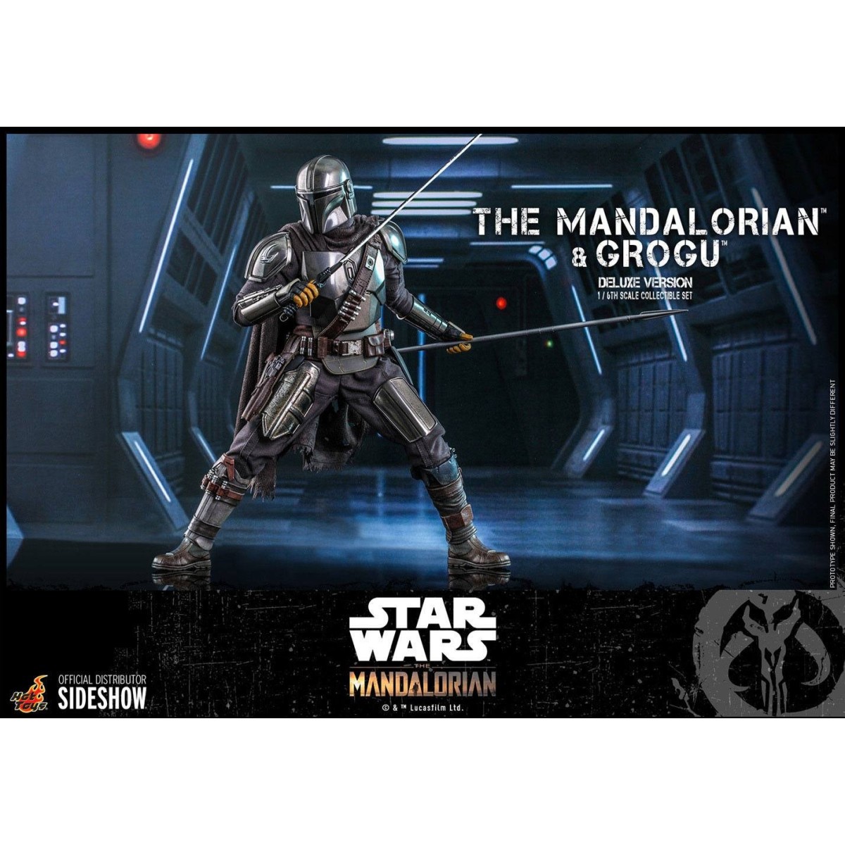Hot Toys Star Wars - Der Mandalorianer und das Kind Deluxe