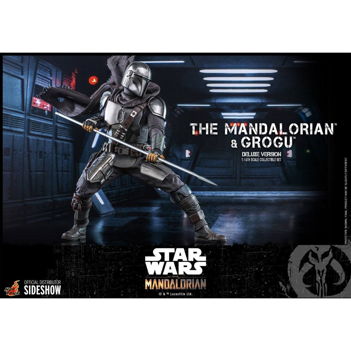 Hot Toys Star Wars - Der Mandalorianer und das Kind Deluxe