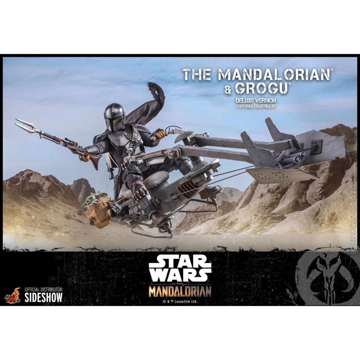 Hot Toys Star Wars - Der Mandalorianer und das Kind Deluxe