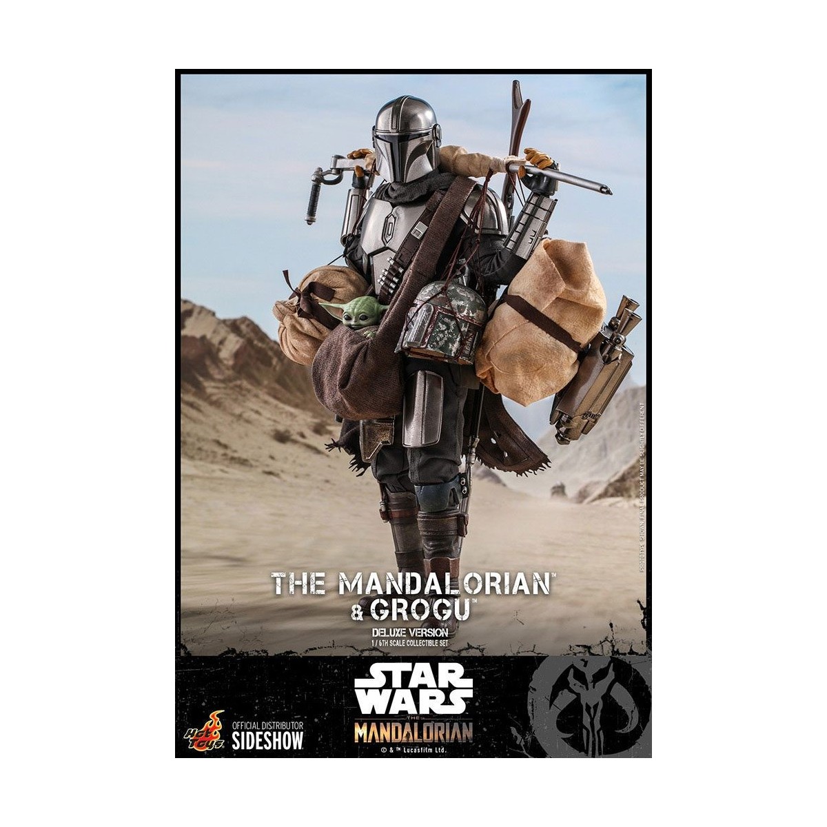 Hot Toys Star Wars - Der Mandalorianer und das Kind Deluxe