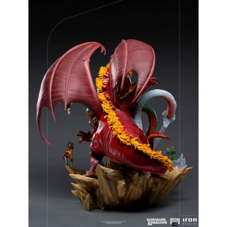 Iron Studios Dungeons & Dragons - 1/20 Half Art Scale Tiamat Schlacht Statuette