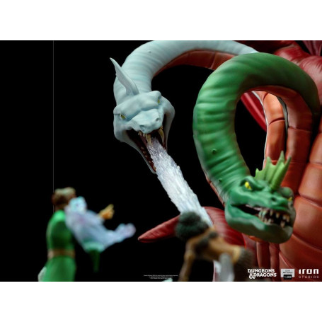 Iron Studios Dungeons & Dragons - 1/20 Half Art Scale Tiamat Schlacht Statuette