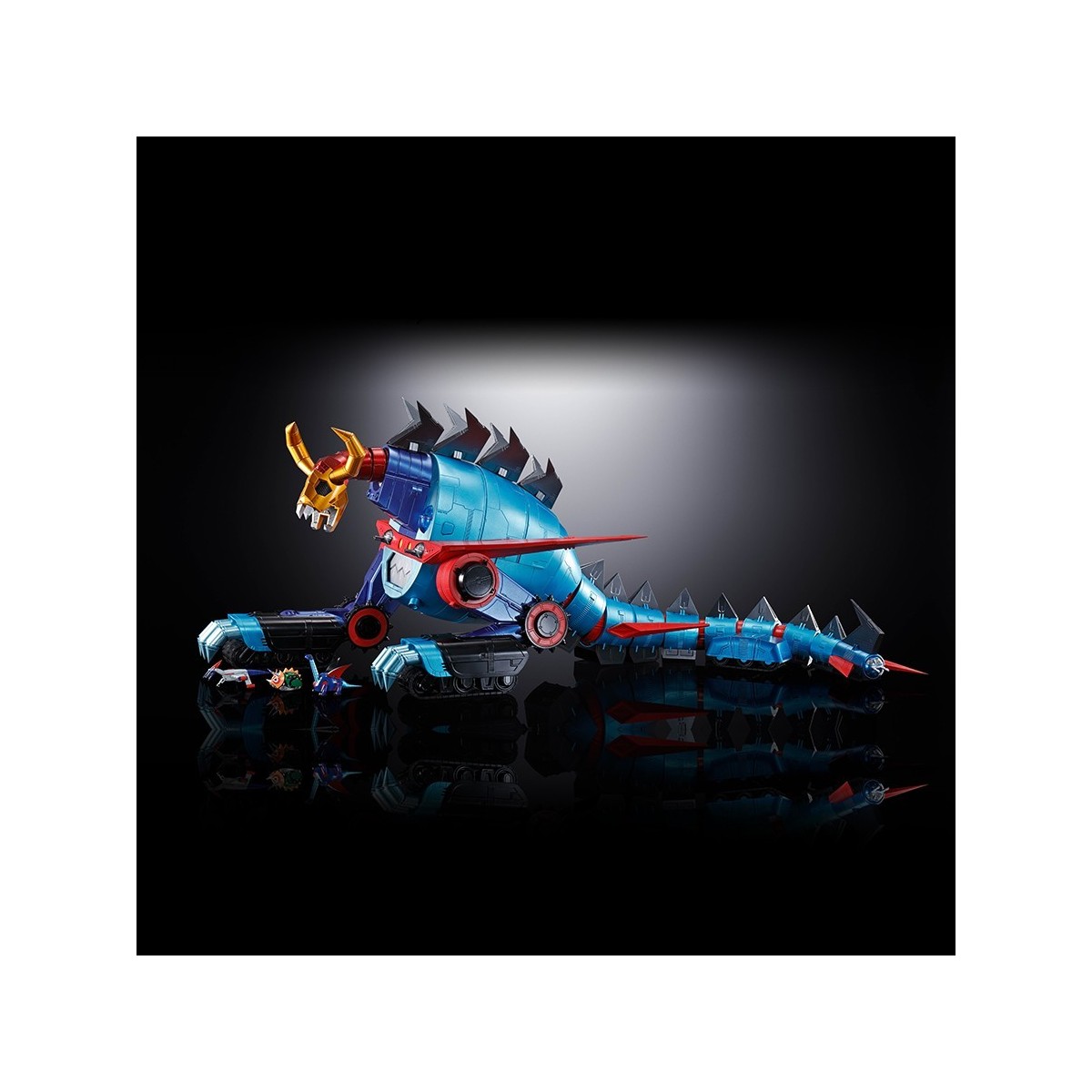 Bandai Soul of Chogokin - GX-100 Göttlicher Dämon-Drache Gaiking - Gaiking & Daiku Maryu