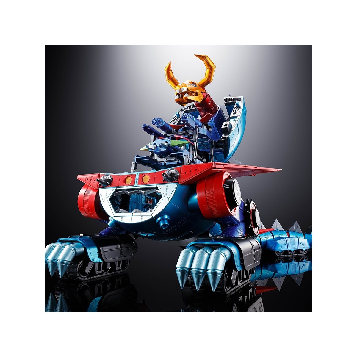 Bandai Soul of Chogokin - GX-100 Göttlicher Dämon-Drache Gaiking - Gaiking & Daiku Maryu