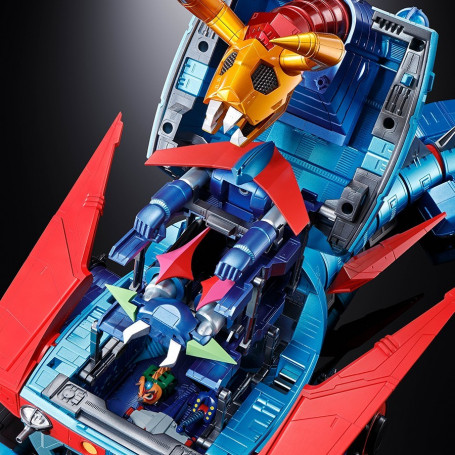 Bandai Soul of Chogokin - GX-100 Göttlicher Dämon-Drache Gaiking - Gaiking & Daiku Maryu