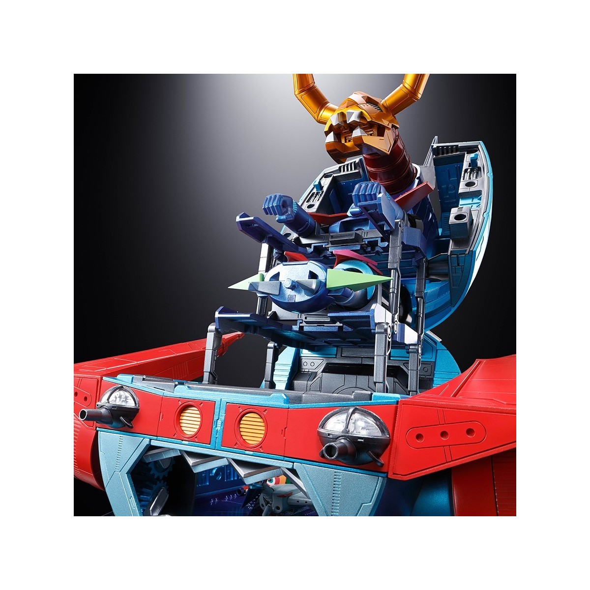 Bandai Soul of Chogokin - GX-100 Göttlicher Dämon-Drache Gaiking - Gaiking & Daiku Maryu