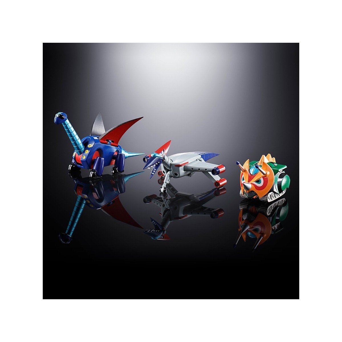 Bandai Soul of Chogokin - GX-100 Göttlicher Dämon-Drache Gaiking - Gaiking & Daiku Maryu