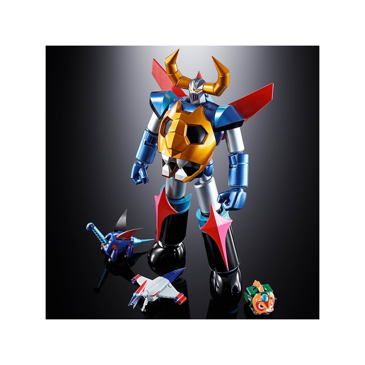 Bandai Soul of Chogokin - GX-100 Göttlicher Dämon-Drache Gaiking - Gaiking & Daiku Maryu