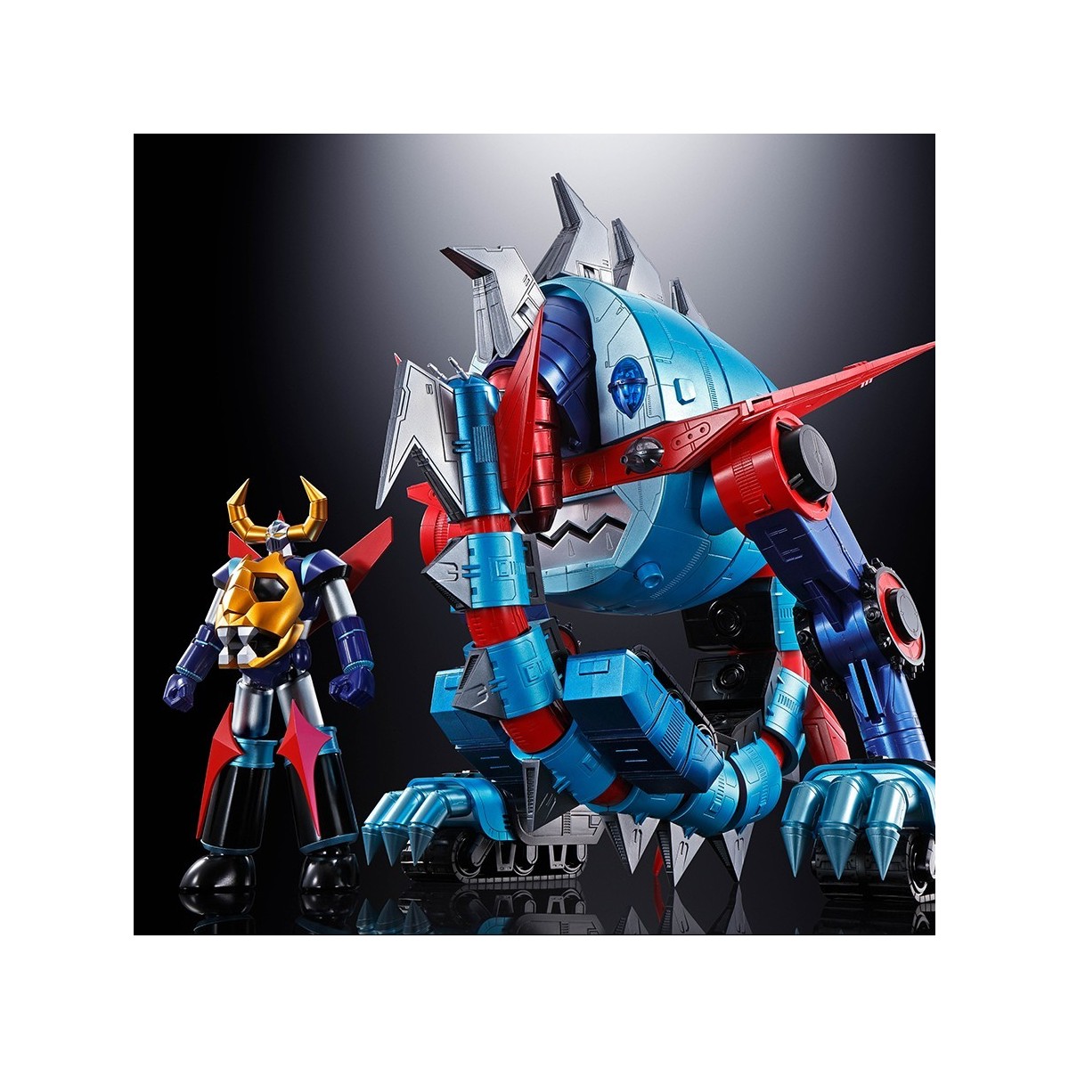 Bandai Soul of Chogokin - GX-100 Göttlicher Dämon-Drache Gaiking - Gaiking & Daiku Maryu