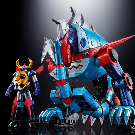 Bandai Soul of Chogokin - GX-100 Göttlicher Dämon-Drache Gaiking - Gaiking & Daiku Maryu