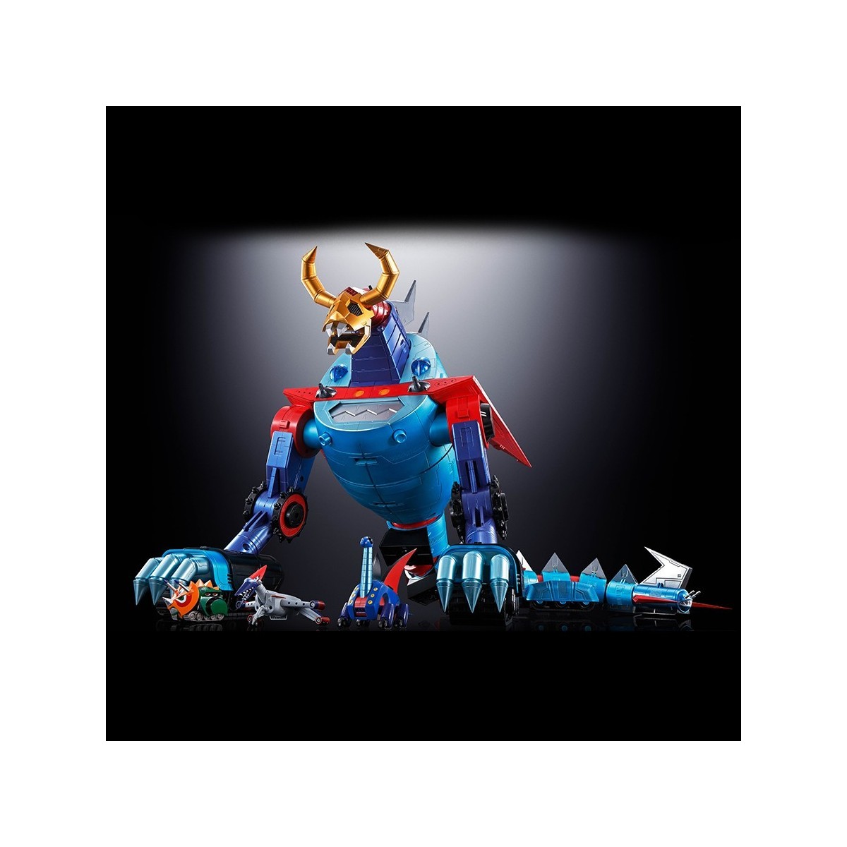 Bandai Soul of Chogokin - GX-100 Göttlicher Dämon-Drache Gaiking - Gaiking & Daiku Maryu