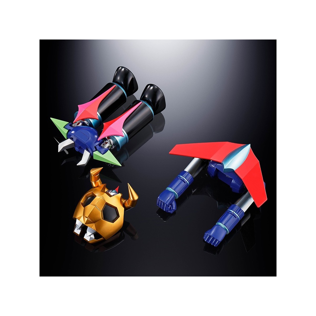 Bandai Soul of Chogokin - GX-100 Göttlicher Dämon-Drache Gaiking - Gaiking & Daiku Maryu